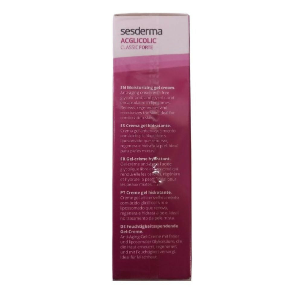Sesderma Acglicolic Classic Forte Moisturizing Gel Cream - Distacart