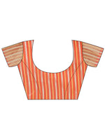 Thumbnail for Aanika Women Yellow Organza Saree With UnStiched Blouse - Distacart