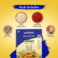 Thumbnail for Daawat Biryani Kit Hyderabadi - Authentic Recipe - Distacart