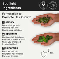 Thumbnail for Soulflower Rosemary Water Spray with Mint For Hair growth, Hair fall control, Scalp health, Hair damage protection, Anti frizz