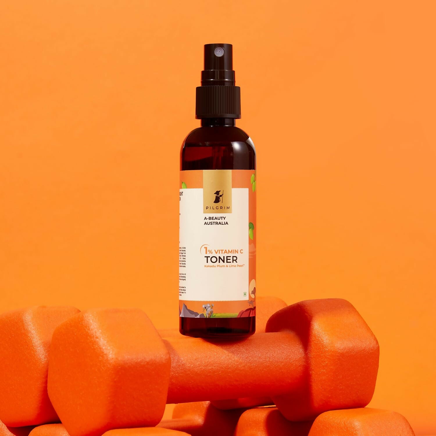 Pilgrim Australian 1% Vitamin C Toner with Kakadu Plum & Lime Pearl For Glowing Skin, Open Pores Tightening & Refining - Distacart