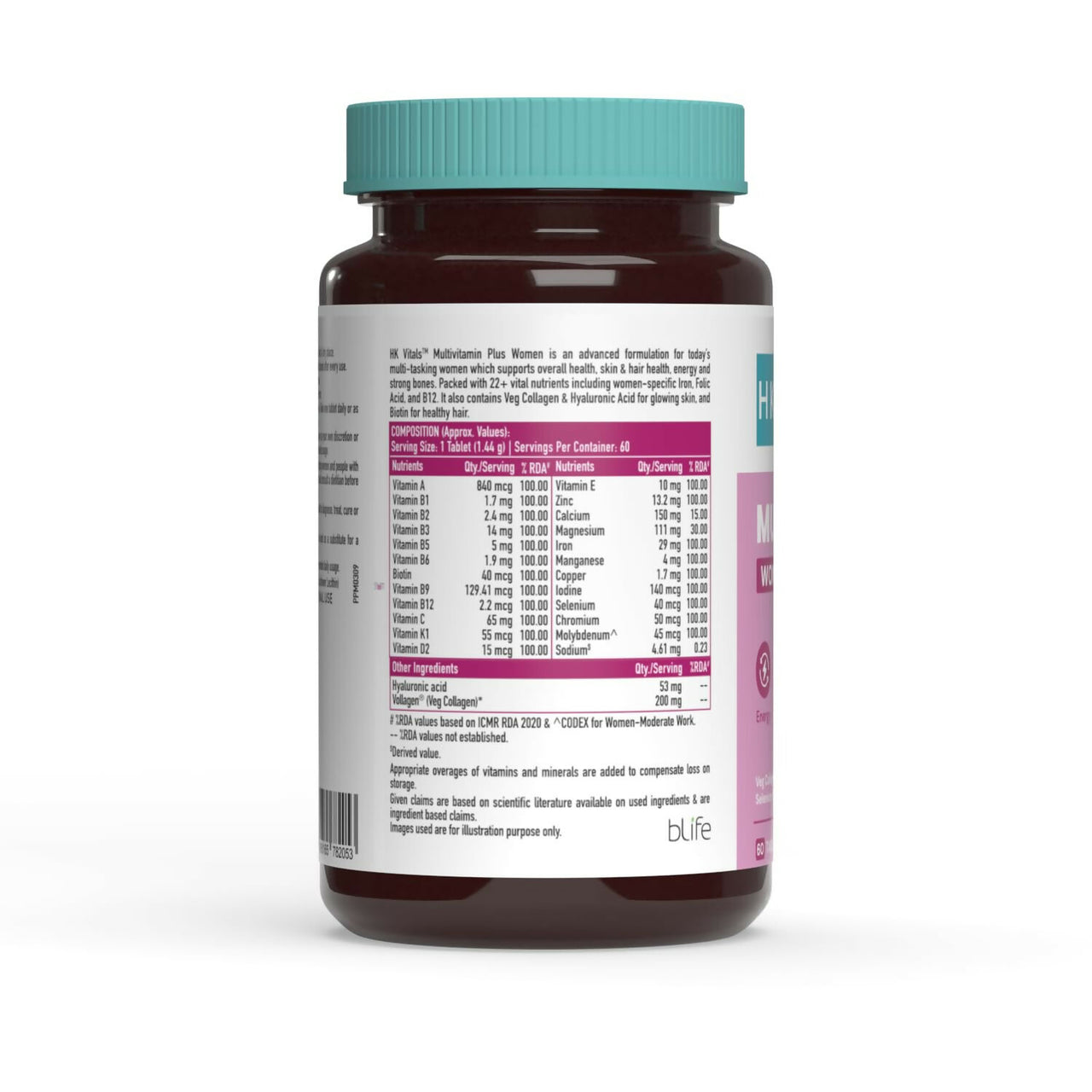 HK Vitals Multivitamin Plus Women Tablets - Distacart