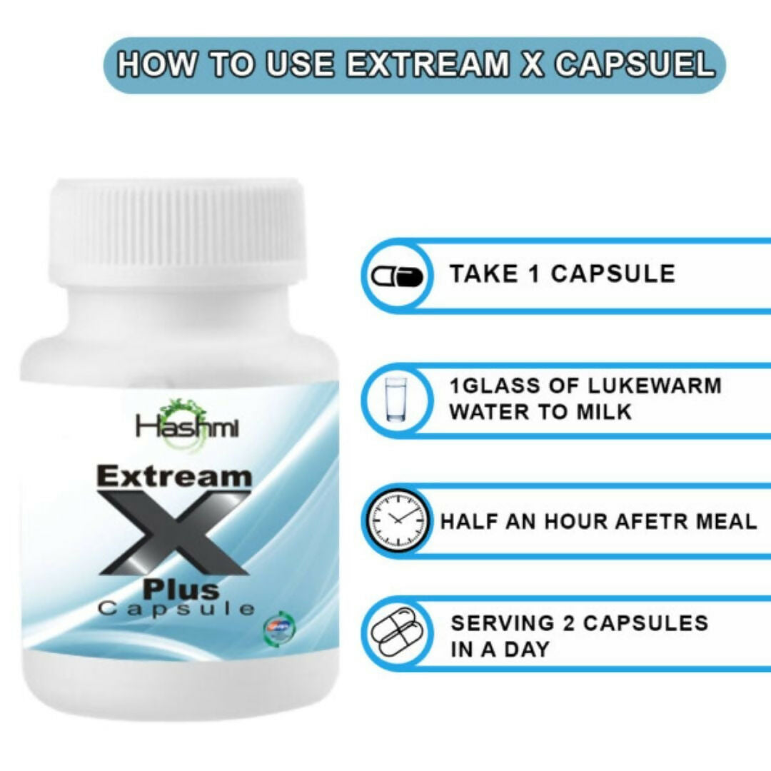 Hashmi Extream X Plus Capsules - Distacart