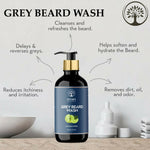 Thumbnail for Ivory Natural Grey Beard Wash For Beard Graying And Restoring Beard'S Natural Black Shade - Distacart