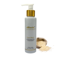 Thumbnail for dBasic Salicylic Acid Face Wash with Rice Water For Acne Prone Skin, Cleanses Pores & Excess Oil - Distacart