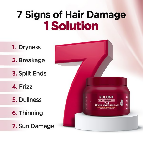 BBlunt 7 in 1 Repair & Revive Hair Mask - Distacart