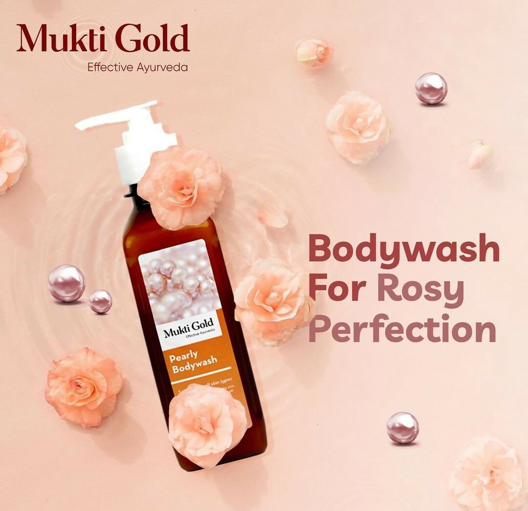 Axiom Mukti Gold Pearly Body Wash - Distacart