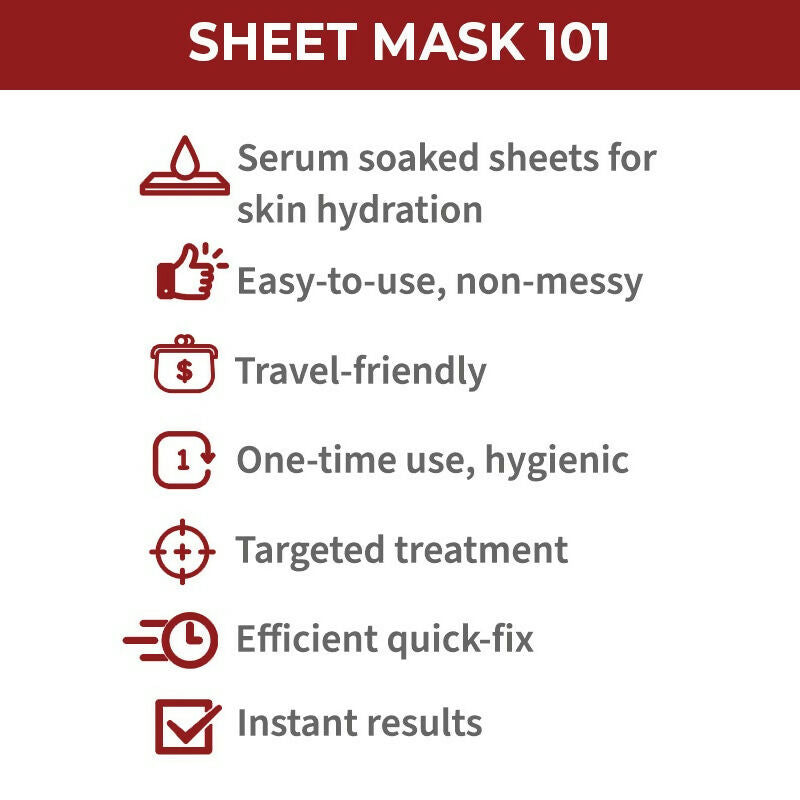 Nykaa Skin Secrets Exotic Indulgence Strawberry + Argan Oil Sheet Mask For Blemish - Free Skin - Distacart