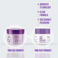 Thumbnail for Schwarzkopf Professional Bonacure Frizz Away Treatment with Babassu Oil Hair mask - Distacart