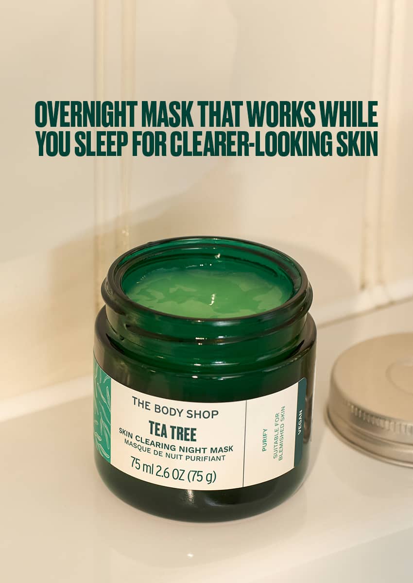 The Body Shop Tea Tree Anti-Imperfection Night Mask - Distacart