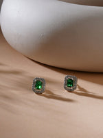 Thumbnail for stone stud (green) - Ruby Raang - Distacart