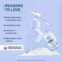 Thumbnail for Plum 10% Niacinamide Brightening Face Serum With Rice Water - Fades Blemishes & Dark Spots, Beginner Friendly