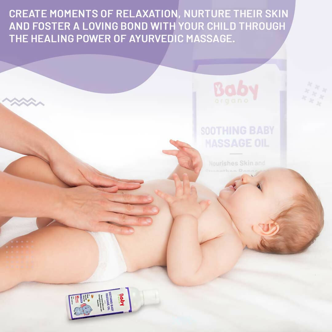 Babyorgano Soothing Baby Massage Oil - Distacart