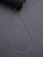 Thumbnail for NVR Women's Silver-Toned German Silver Oxidised Chain - Distacart