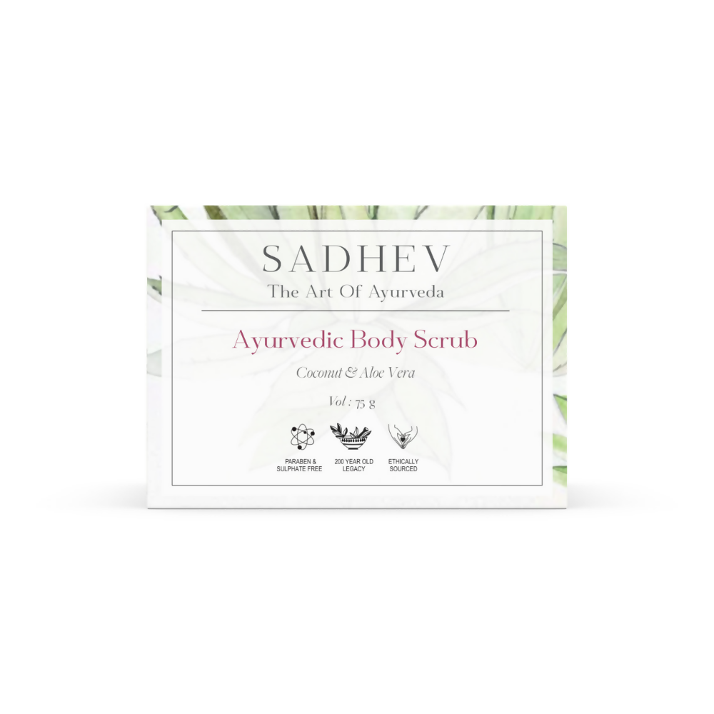 Sadhev Ayurvedic Body Scrub - Distacart