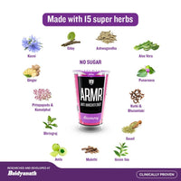Thumbnail for ARMR Anti Hangover Shot Blackberry benefits