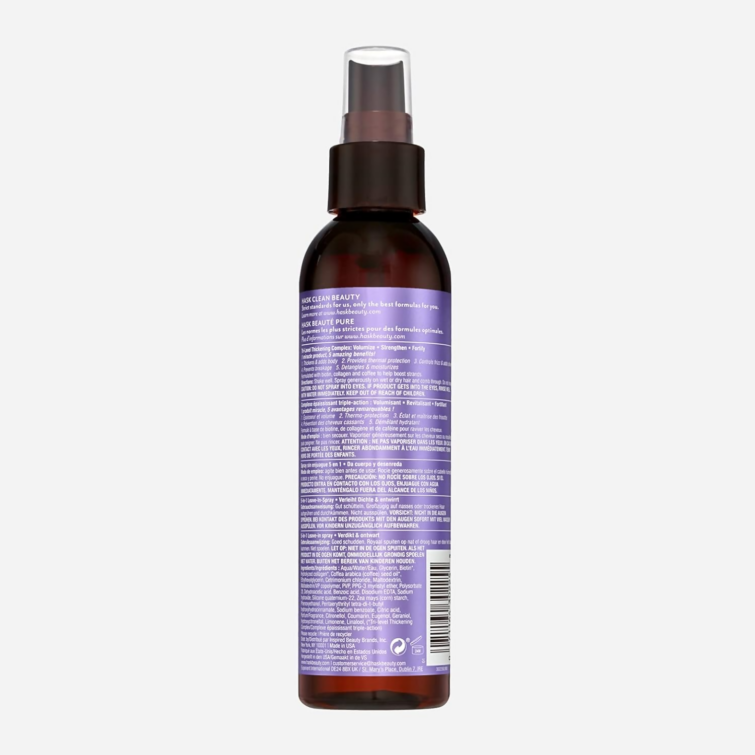 HASK Thickening Biotin Boost 5-In-1 Leave-In-Spray - Distacart