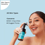 Thumbnail for Pilgrim Volcanic Lava Ash Foaming Face Wash with Brush - Distacart