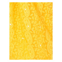Thumbnail for Akarshan viscose Lukhnowi Chikankari Anarkali kurta with Leggings - Yellow - Distacart