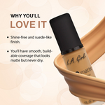 Thumbnail for L.A. Girl PRO Matte Foundation - Light Tan - Distacart