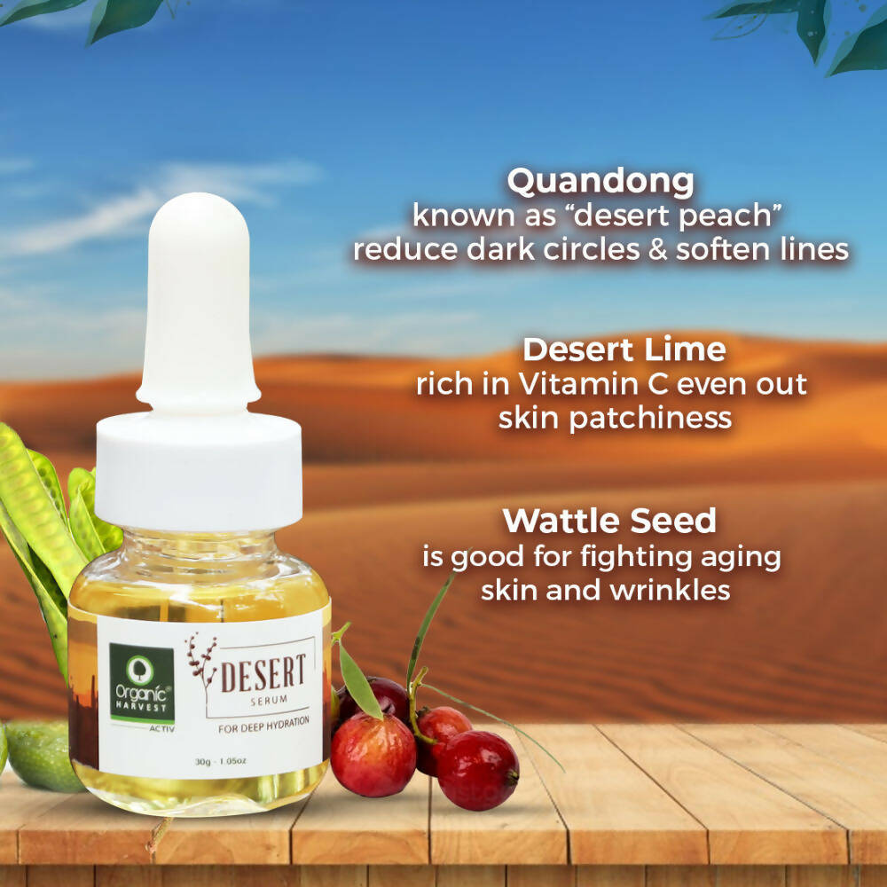 Organic Harvest Desert Serum For Deep Hydration - Distacart