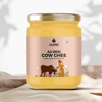 Thumbnail for Auric A2 Bilona Desi Cow Ghee - Pure Brijwasi Ghee - Bilona Curd Churned