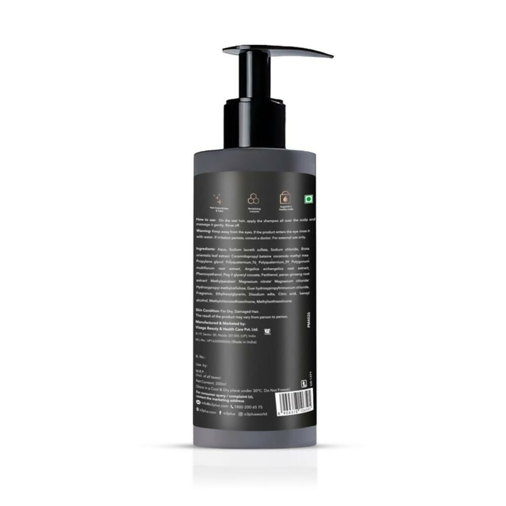 Professional O3+ Men Densiderm Anti Hair Loss Shampoo For Dense Hair & Regrowth - Distacart