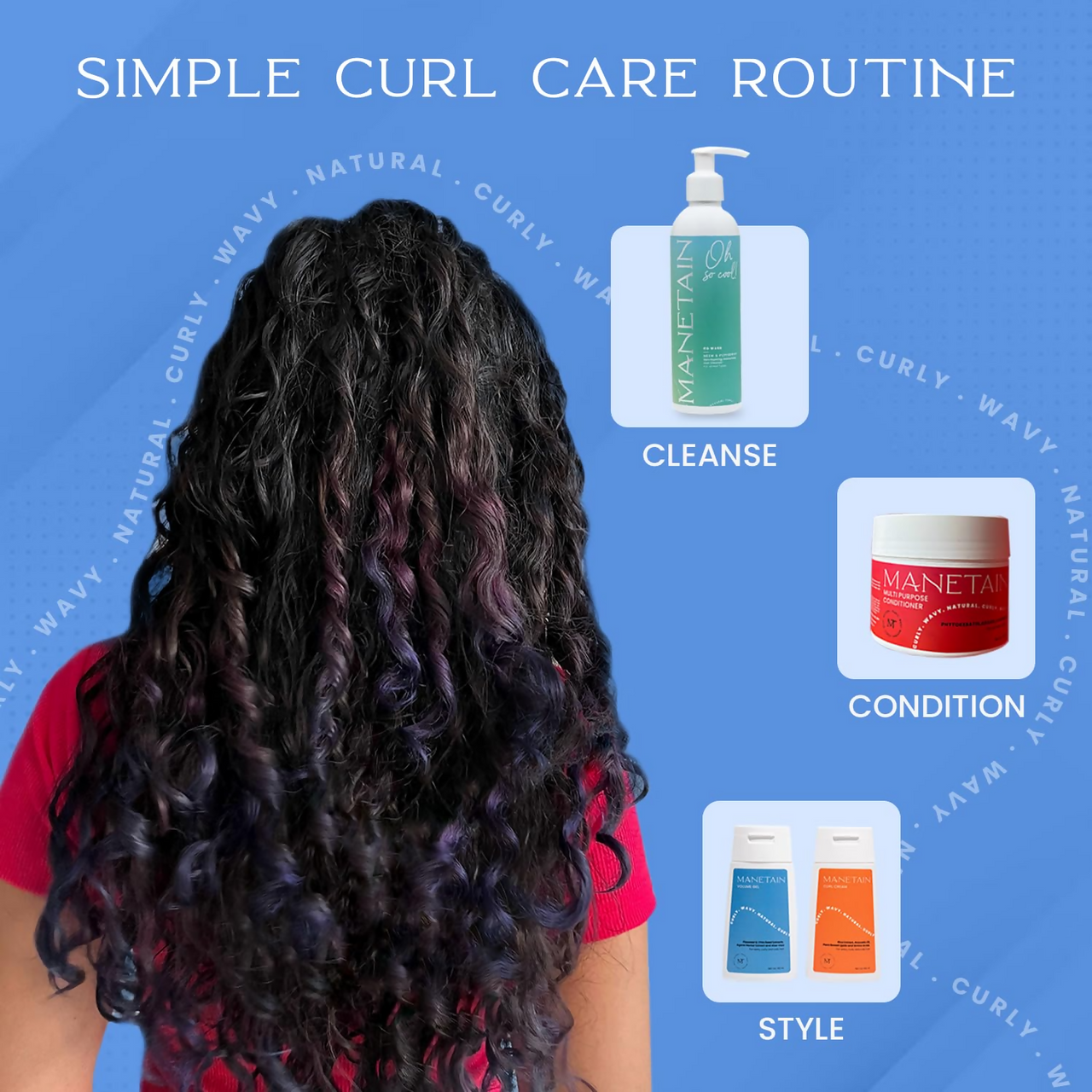 Manetain Volume Gel - Volume Boost with Smooth & Shiny Looking Hair
