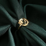 Thumbnail for AanyaCentric Gold-plated Mangalsutra & Ring Set - Distacart