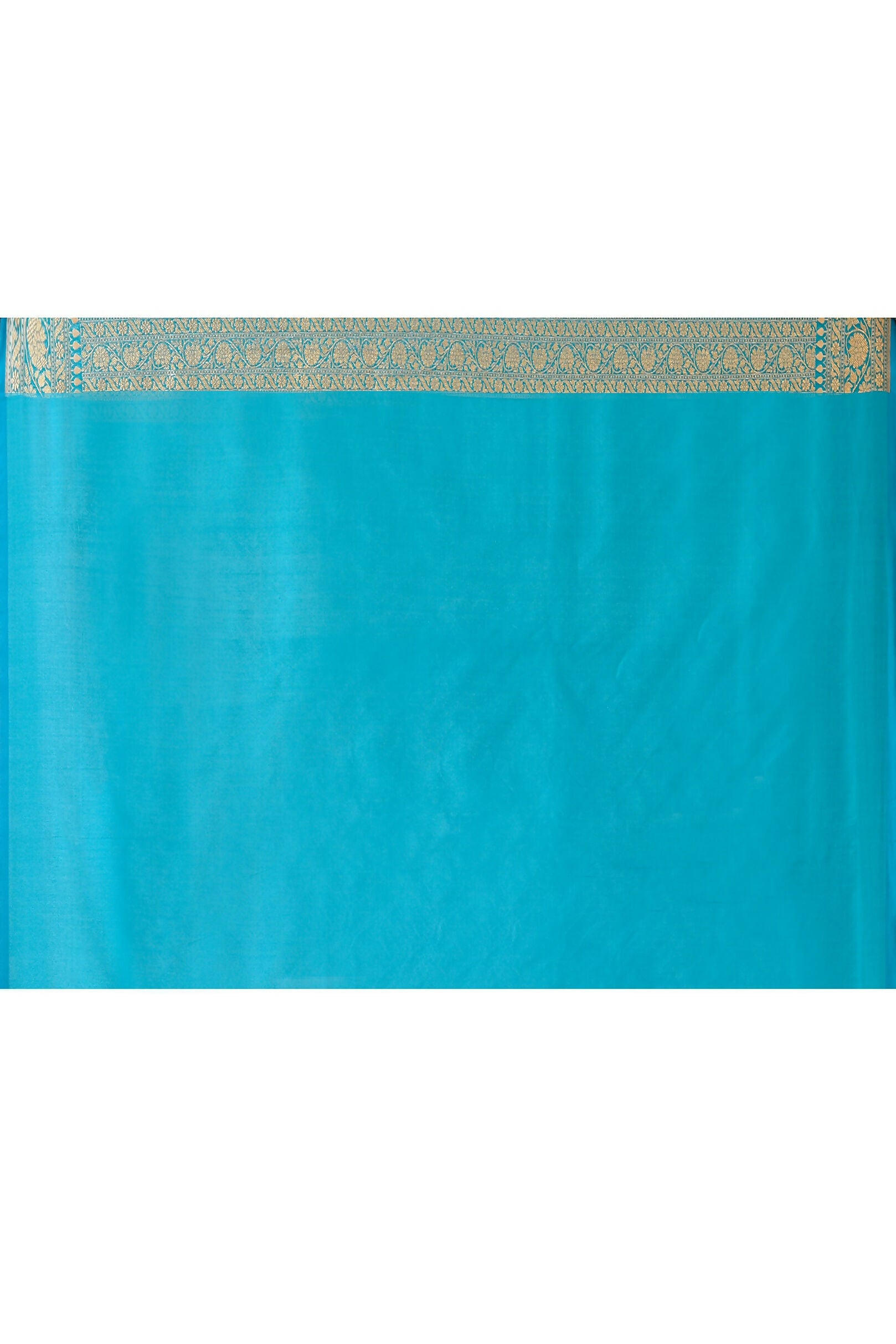 Joban Fashion Aqua Soft Pure Handloom Banarasi Silk Saree