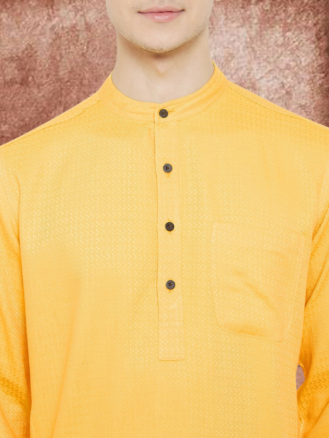 Even Apparels Men's Embroided Yellow Kurta - Distacart