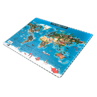 Thumbnail for 108 Pcs World Map Puzzle 10
