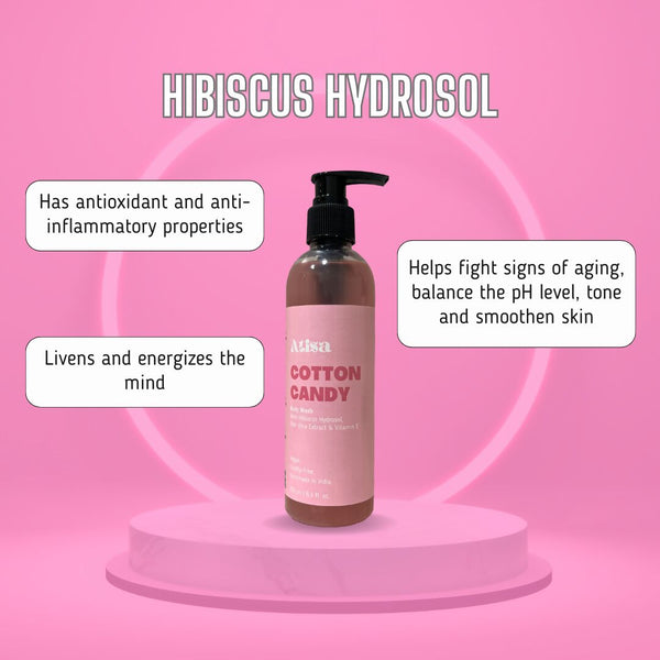 Atisa Cotton Candy Body Wash - Distacart