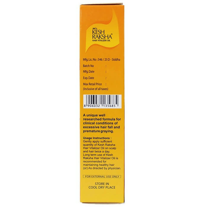 Dr. Jrk's Kesh Raksha Hair Vitalizer Oil - Distacart