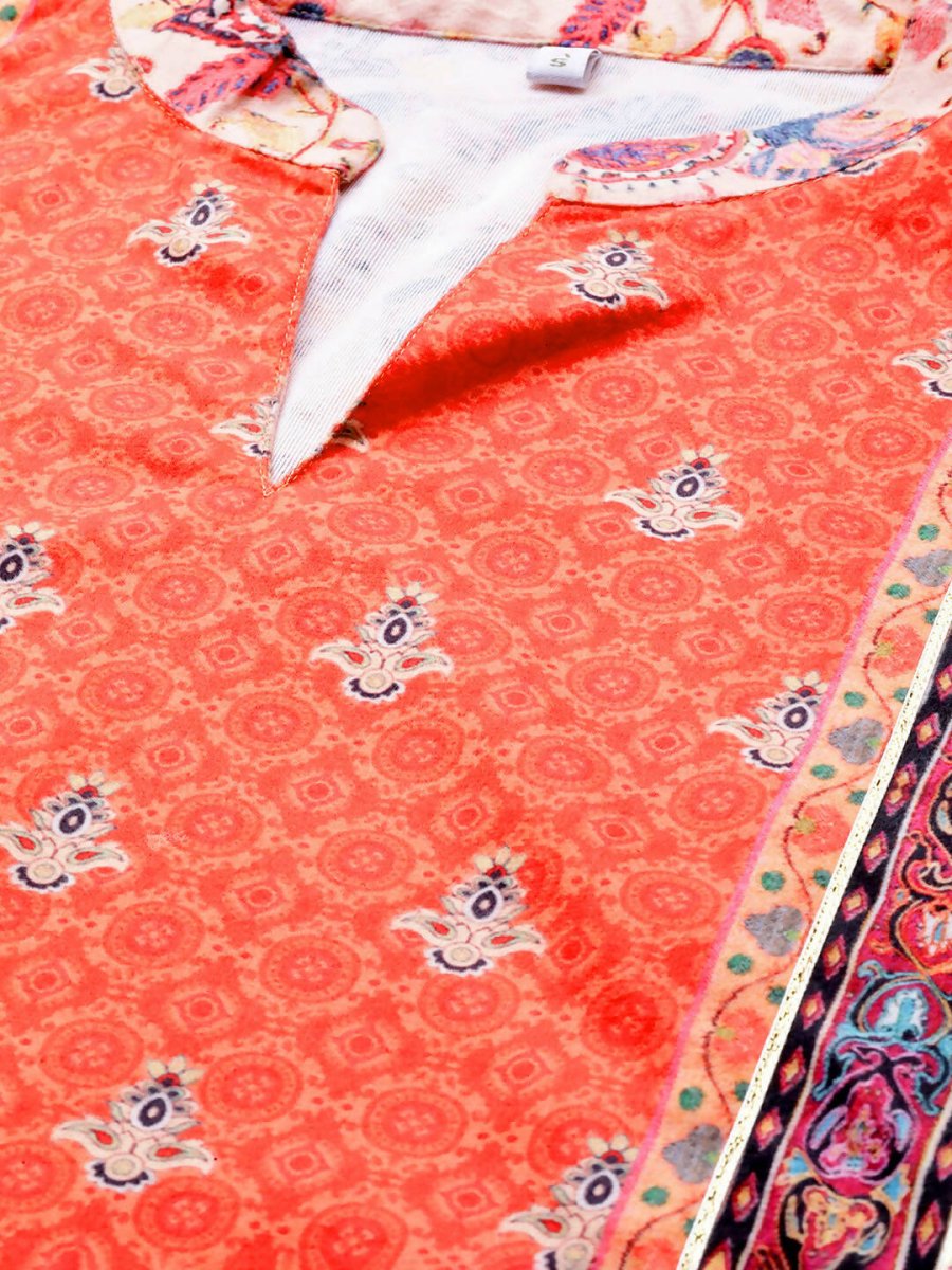 Ahalyaa Women's Traditional wear Kurta - Multi - Distacart