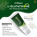 Thumbnail for LA Organo Papaya Skin Whitening Cream and Glutathione Face Wash Combo - Distacart