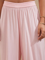 Thumbnail for Vishudh Ethnic Motifs Embroidered Thread Work Straight Kurta With Palazzos - Distacart