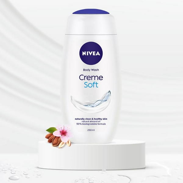 Nivea Body Wash- Creme Soft Naturally Clean - Distacart