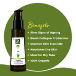 Thumbnail for Organic Harvest Vitamin A Organic Face Cleanser with Broccoli & Aloe Vera - Distacart