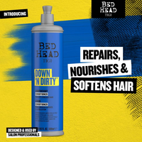 Thumbnail for TIGI Bed Head Down N' Dirty Lightweight Hair Conditioner For Detox & Repair