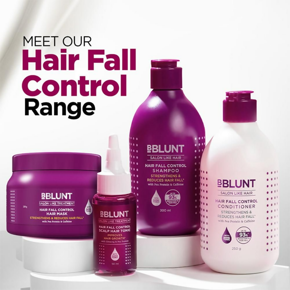 BBlunt Hair Fall Control Hair Mask With Pea Protein & Caffeine - Distacart