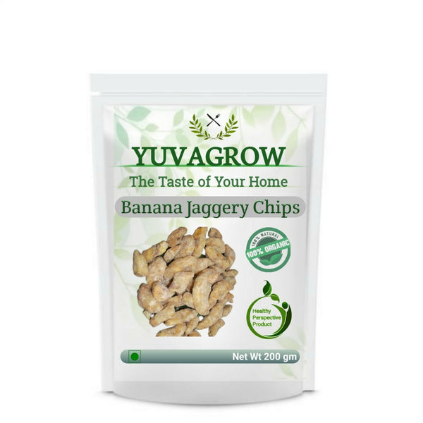 Yuvagrow Banana jaggery Chips - Distacart