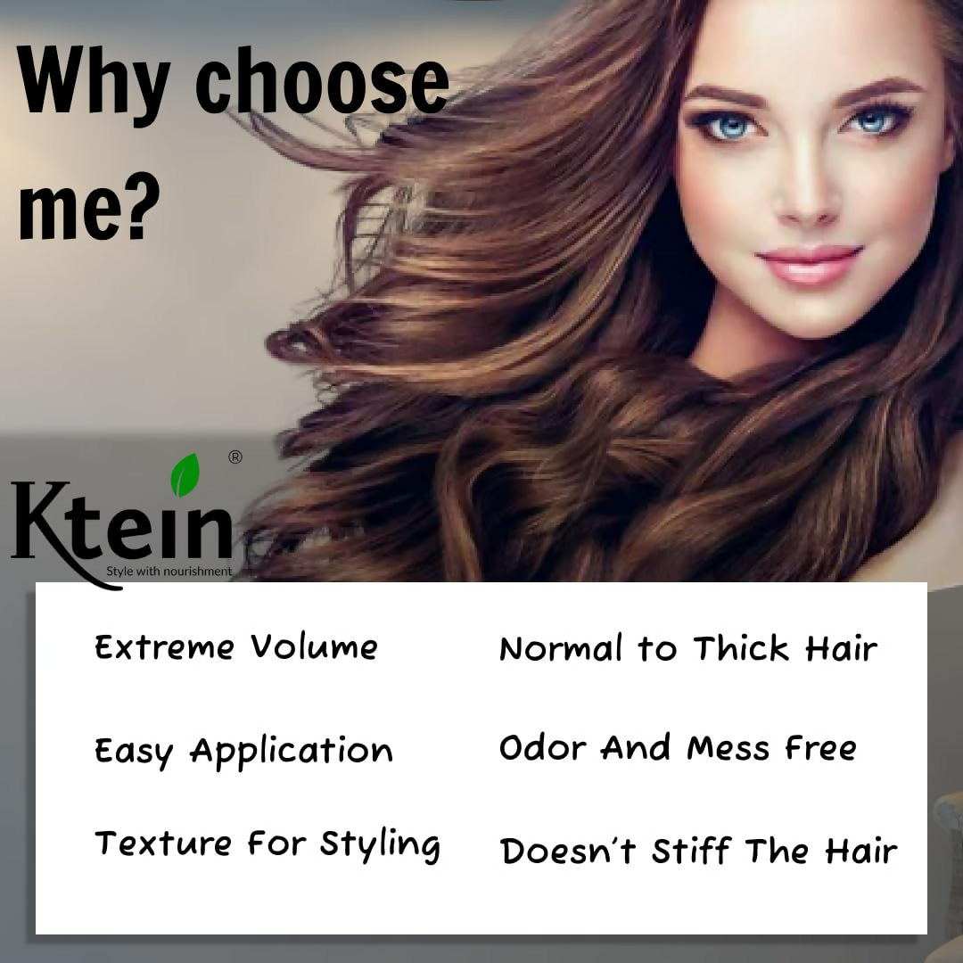 Ktein Natural 100% Plant Based Volumizing &Texturing Hair Detox Dry Shampoo Powder - Distacart