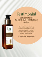 Thumbnail for Life Purified Bahyasnehana Almond Oat Moisturiser - Body Lotion - Vetiver