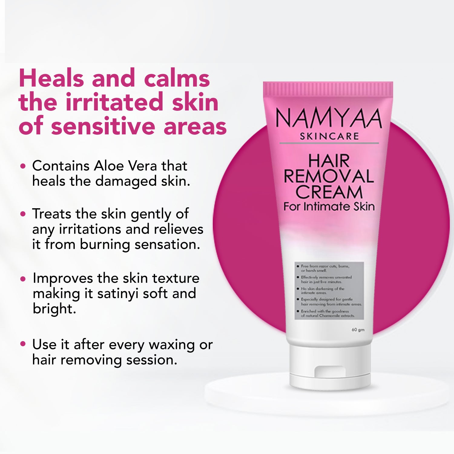Namyaa Hair Removing Cream - Distacart