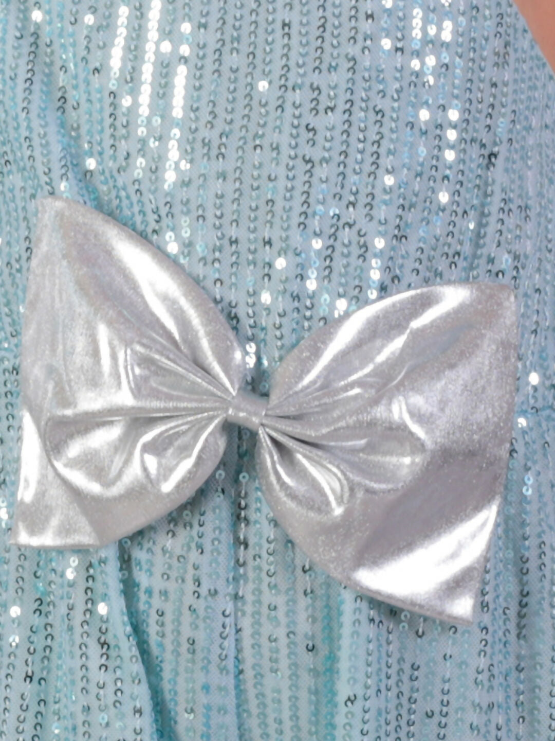 Lil Drama Razzle Dazzle Girls Sky Blue Party Jumper