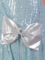 Thumbnail for Lil Drama Razzle Dazzle Girls Sky Blue Party Jumper - Distacart