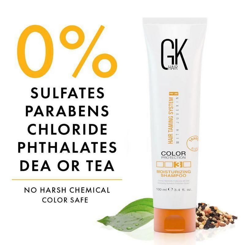 GK Hair Moisturizing Color Protection Shampoo, Travel Size - Distacart