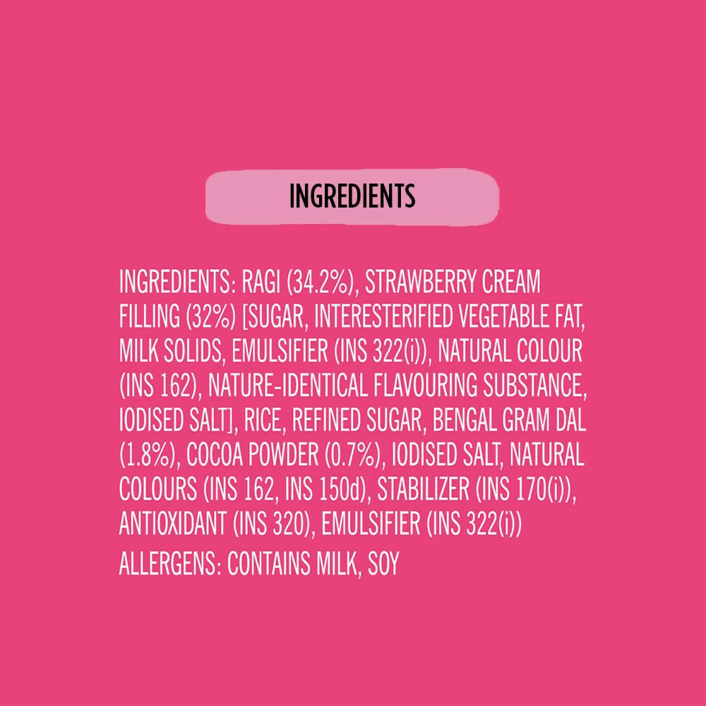 Tata Soulfull Ragi Bites Strawberry Fills Breakfast Cereal - Distacart