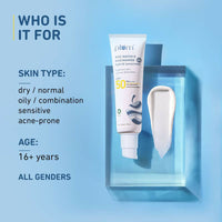 Thumbnail for Plum 2% Niacinamide Sunscreen SPF 50 PA+++ UVA/B - Reduces Tan, No White Cast, Dermat Tested